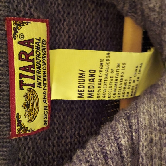 Vintage Tiara international cardigan |M| - Picture 4 of 7
